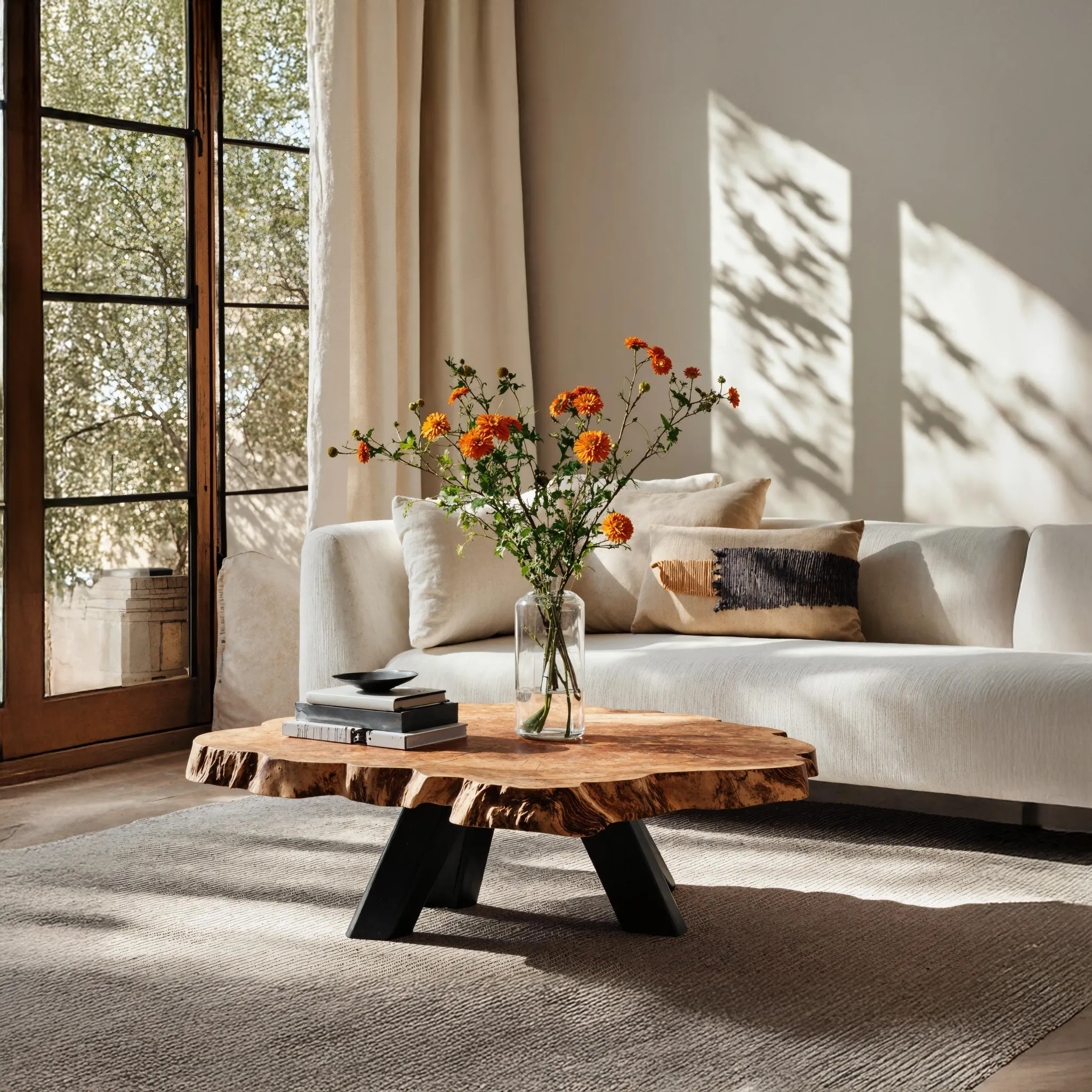 Farmhouse Solid Wood Coffee Table Heritage Style